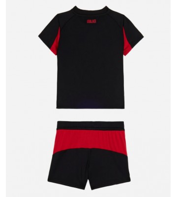 AC Milan Hjemmebanetrøje Børn 2025-26 Kortærmet (+ Korte bukser)